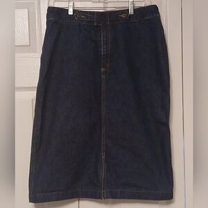 Vintage Women's Telluride Jean Skirt
